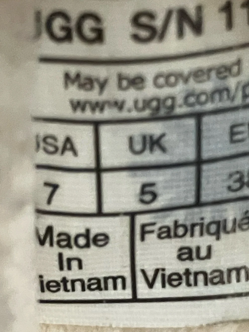 UGG great few